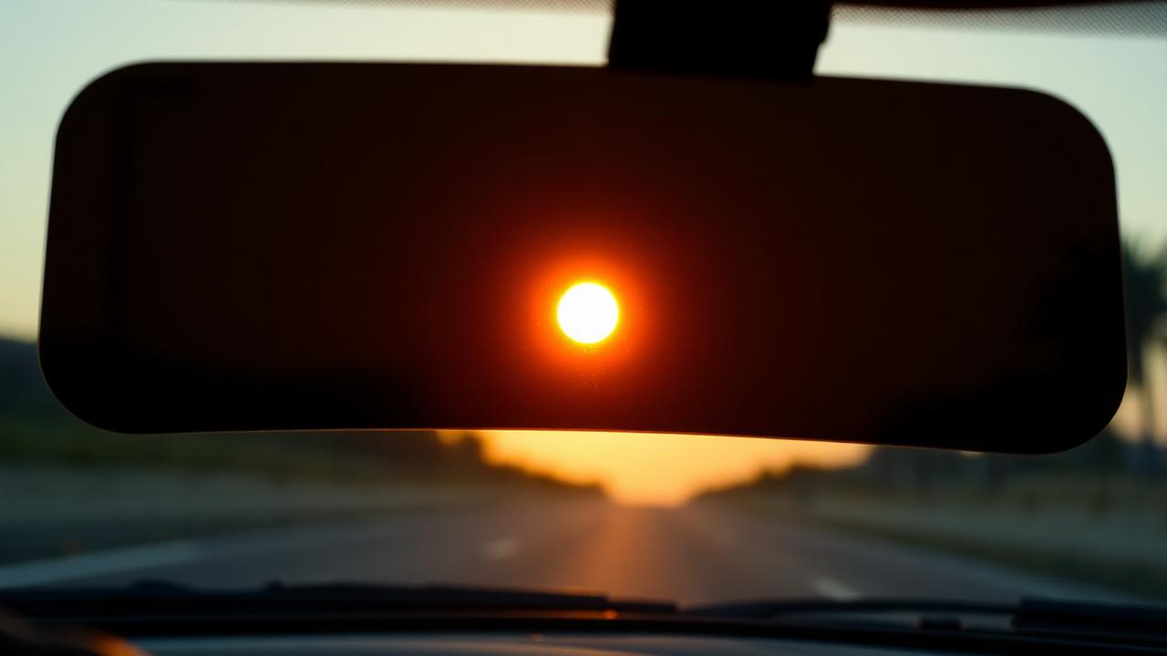 Tesla windshield with clear ceramic tint applied